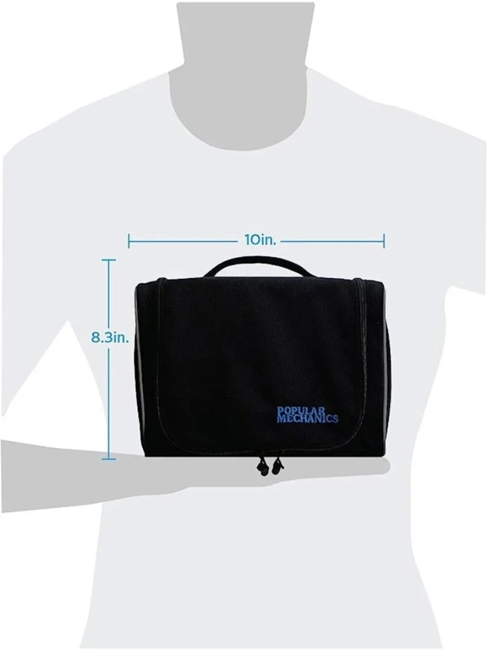 Popular Mechanics Tech Travel Bag Organizer 3 Outlet Power Strip Electronics Cas